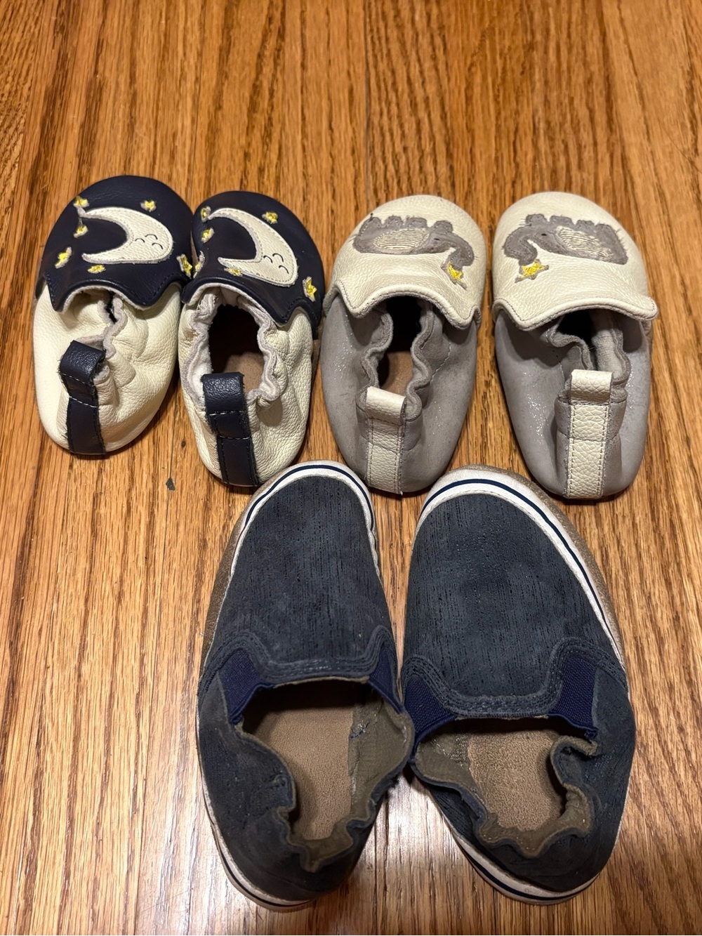 Robeez Soft Sole Leather Baby Shoe Bundle | Sizes 6-24 Months